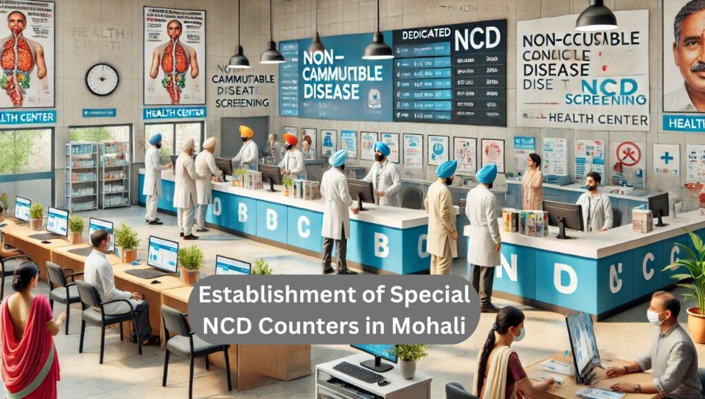 Establishment of Special NCD Counters in Mohali