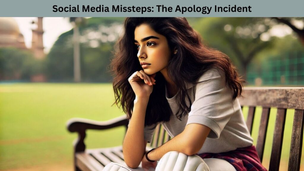 Social Media Missteps: The Apology Incident