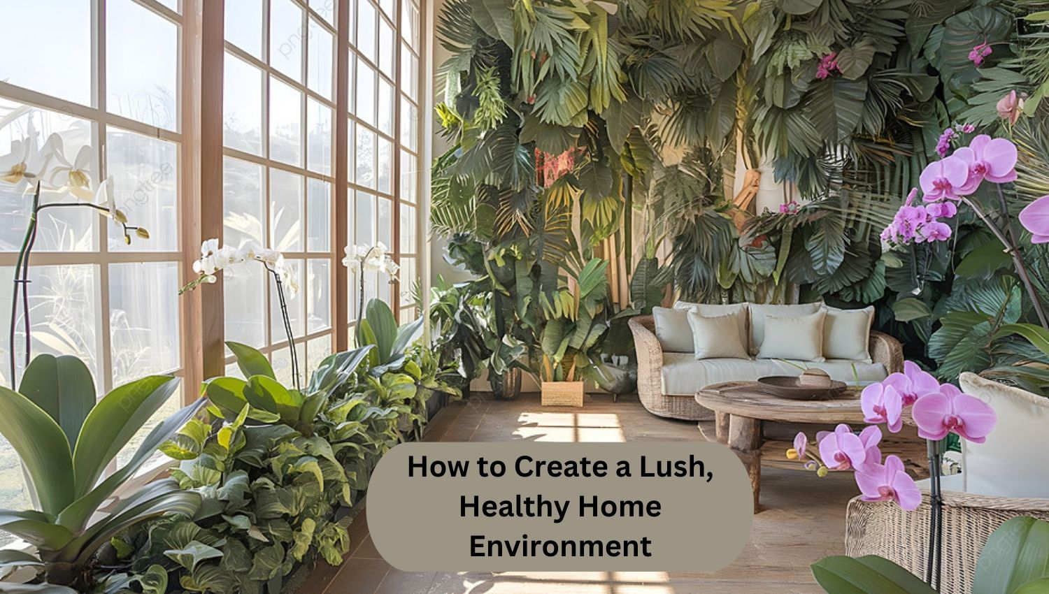 Indoor Jungle: How to Create a Lush, Healthy Home Environment