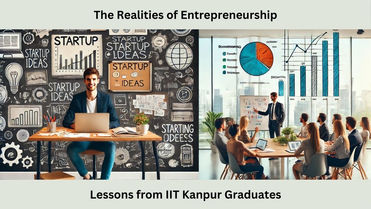 The Realities of Entrepreneurship: Lessons from IIT Kanpur Graduates