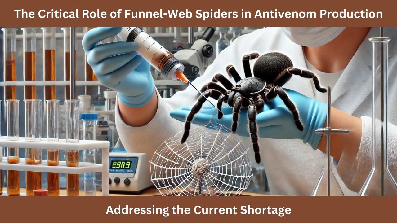 The Critical Role of Funnel-Web Spiders in Antivenom Production